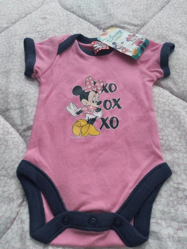 Pembe Baskılı Çocuk bady - Görsel 3