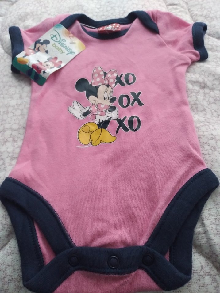 Pembe Baskılı Çocuk bady - Görsel 2