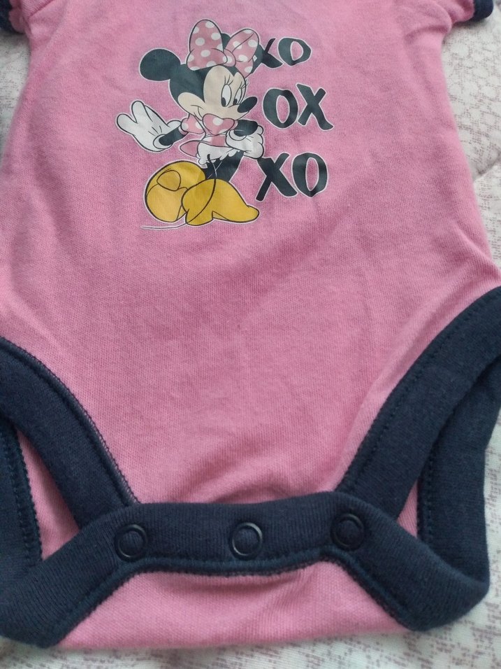 Pembe Baskılı Çocuk bady - Görsel 5