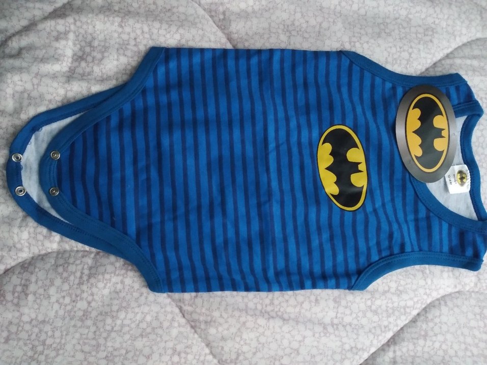 Mavi Çizgili Bebek Erkek Atlet Body - Görsel 3