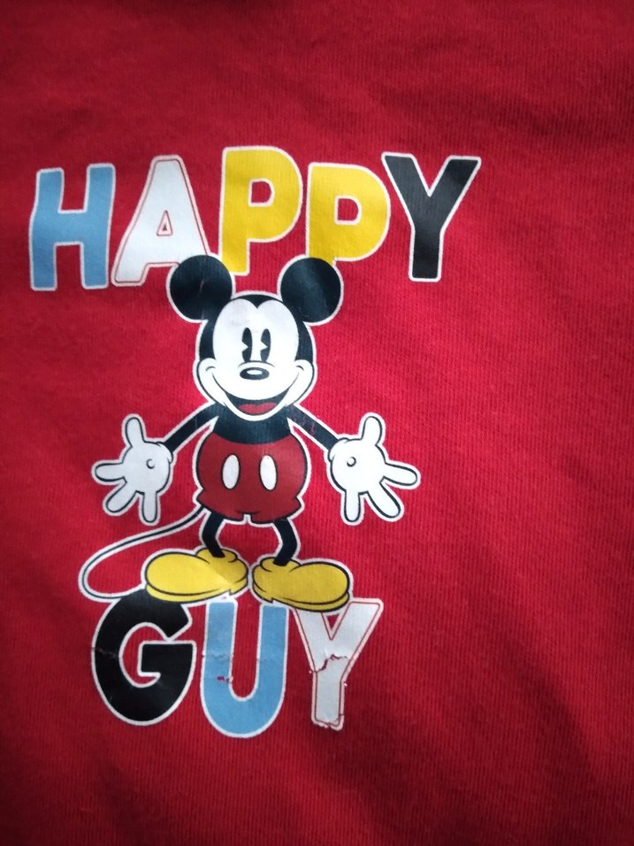 Kırmızı Baskılı Kısa Kollu Bebek Body - Görsel 2