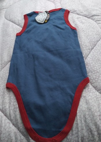 Kolsuz Mavi Bebek Body - Görsel 5