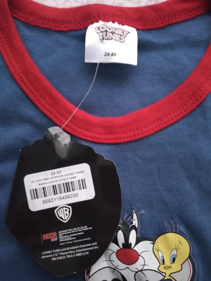 Kolsuz Mavi Bebek Body - Görsel 3