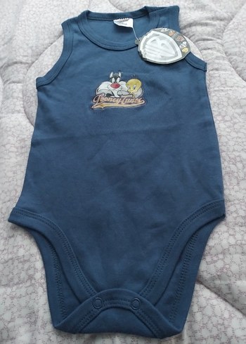 Renkli Looney Tunes Baskılı Çocuk Bady - Görsel 2