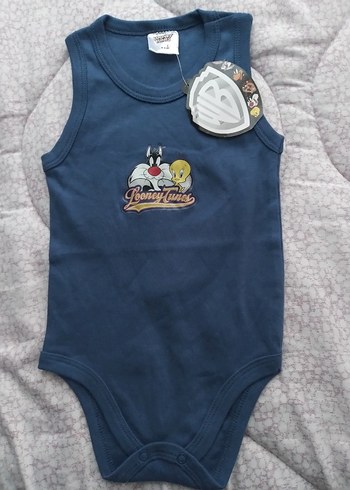 Renkli Looney Tunes Baskılı Çocuk Bady - Görsel 8