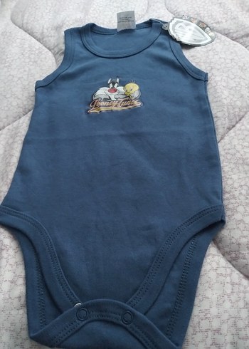 Renkli Looney Tunes Baskılı Çocuk Bady - Görsel 6