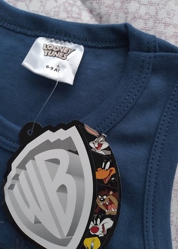 Renkli Looney Tunes Baskılı Çocuk Bady - Görsel 3