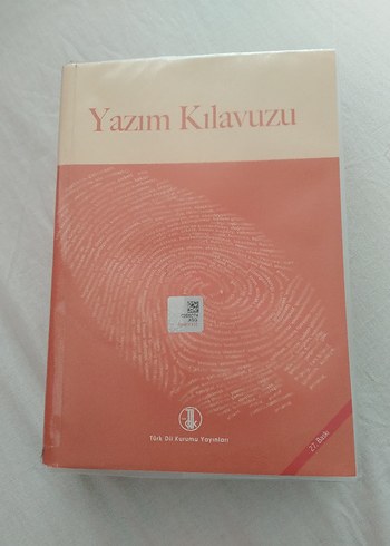 Yazım Kılavuzu - Türk Dil Kurumu Yayını