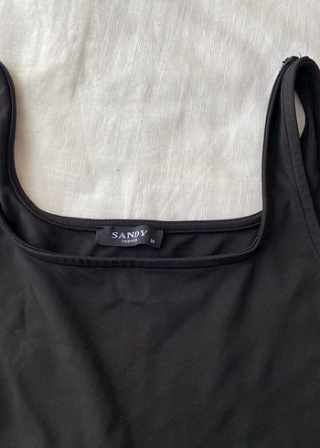 Siyah Midi Basic Kadın Elbise - Görsel 3