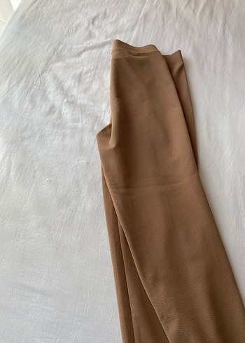 Kadın Bej Normal Boy Kumaş Pantolon - Görsel 7