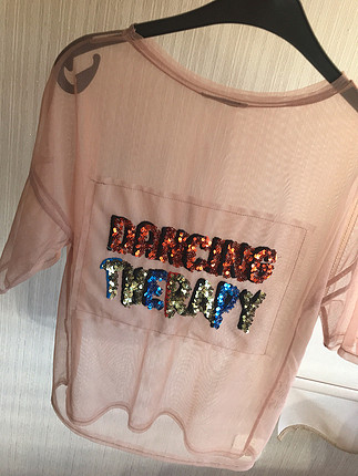 Zara Transparan tshirt