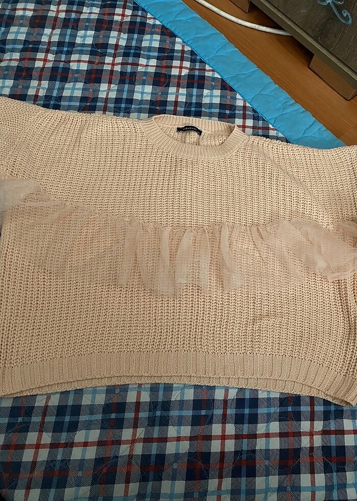 Tüllü kazak - Görsel 2