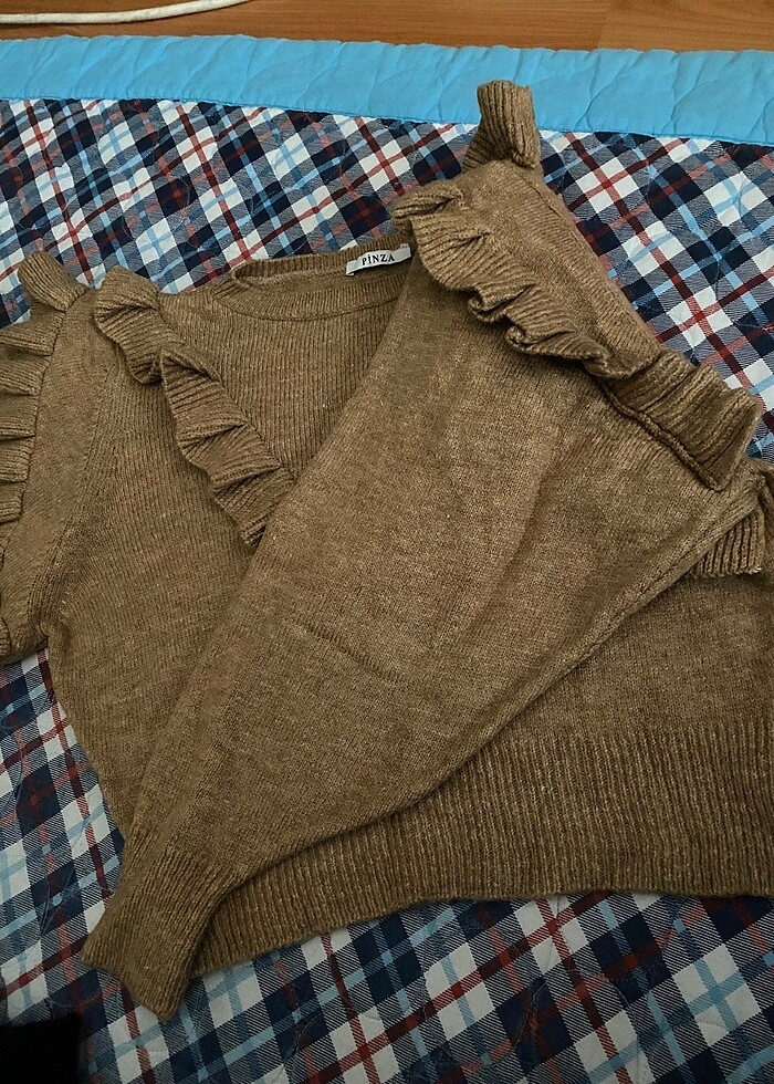 Volanlı kazak - Görsel 2