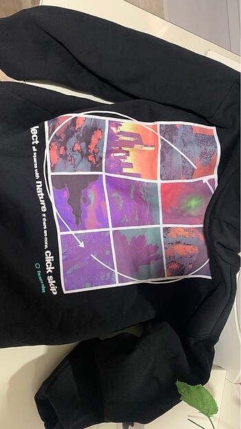 Baskılı Oversize Sweat