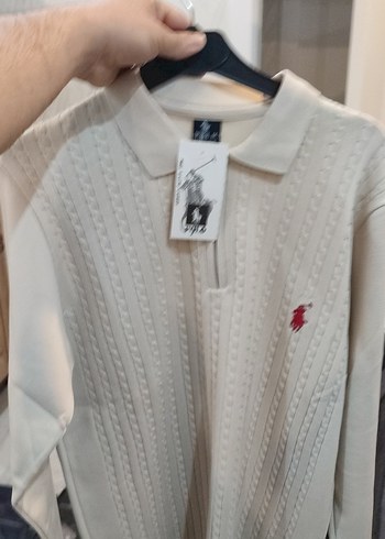 Uzun Kollu Fermuarlı Polo Tişört - Görsel 4