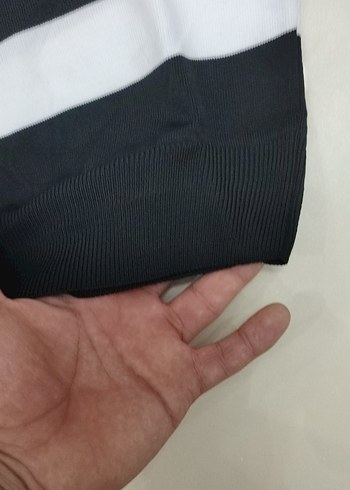 Prada Siyah polo yaka tşört - Görsel 5