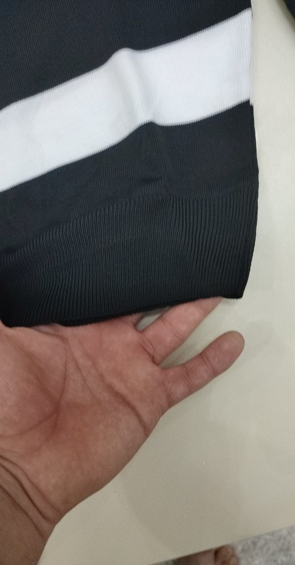 Prada Siyah polo yaka tşört - Görsel 5