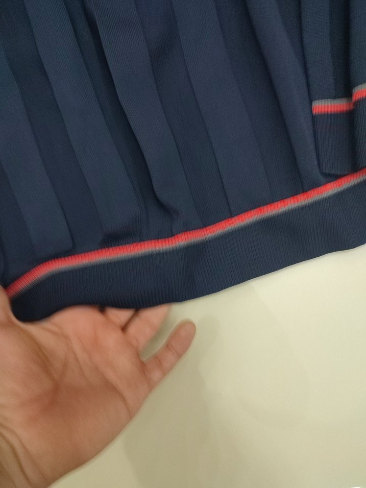 Erkek Lacivert Uzun Kollu Polo Tişört - Görsel 3