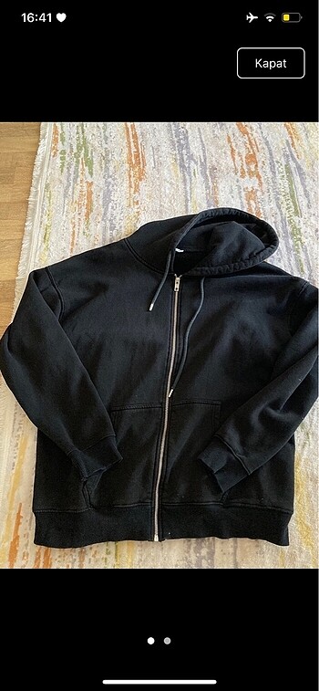 Fermuarlı sweat
