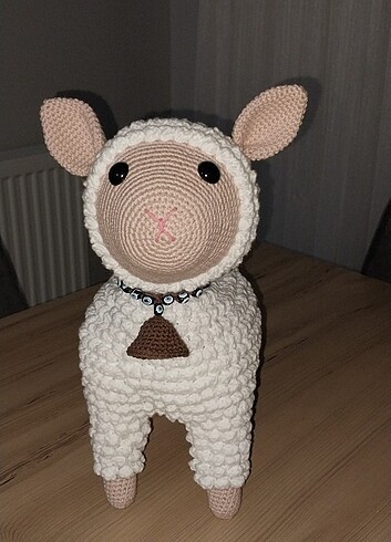 Beden Amigurumi Kuzu Oyuncak Dekorasyon