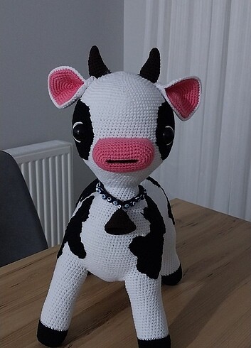  Beden Renk Amigurumi İnek Oyuncak Dekorasyon