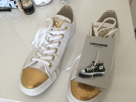 Converse All Star Gold