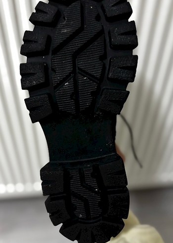 Siyah Platform Topuklu Kadın Bot - Görsel 5