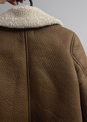 Bershka Kürklü Süet Ceket - Görsel 3