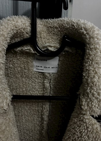 Bershka Kürklü Süet Ceket - Görsel 4