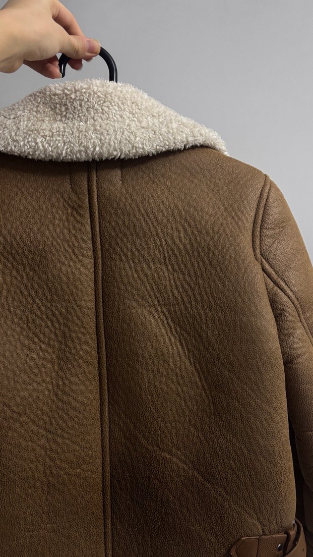 Bershka Kürklü Süet Ceket - Görsel 3