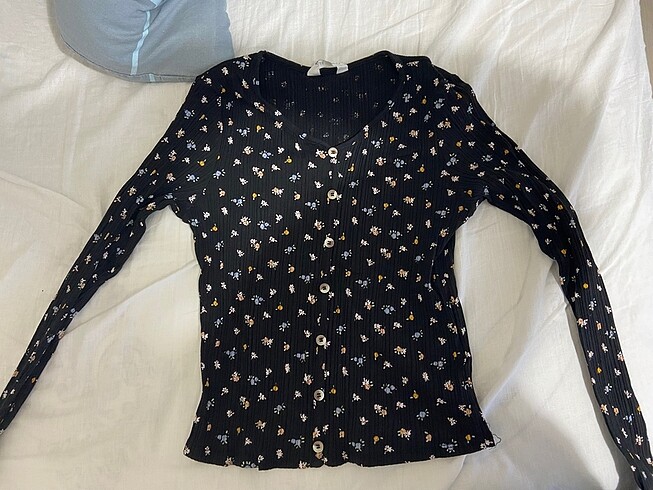 H&M Hm çiçekli crop