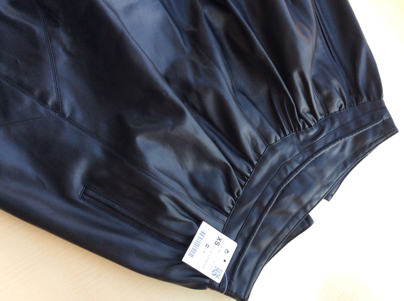 Zara Belt Detail Midi Leather Skirt