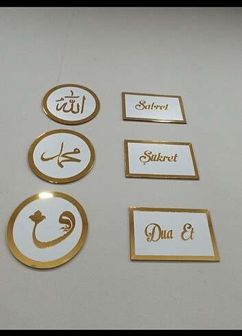 Zara Home 6 li set halinde.