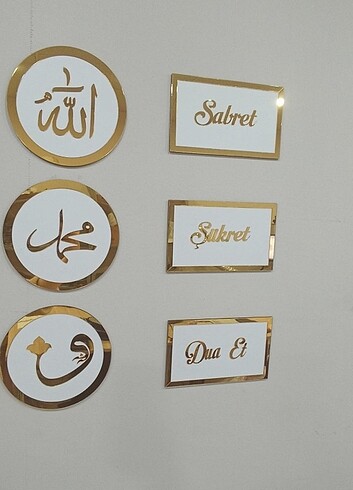 Beden 6 li set halinde.