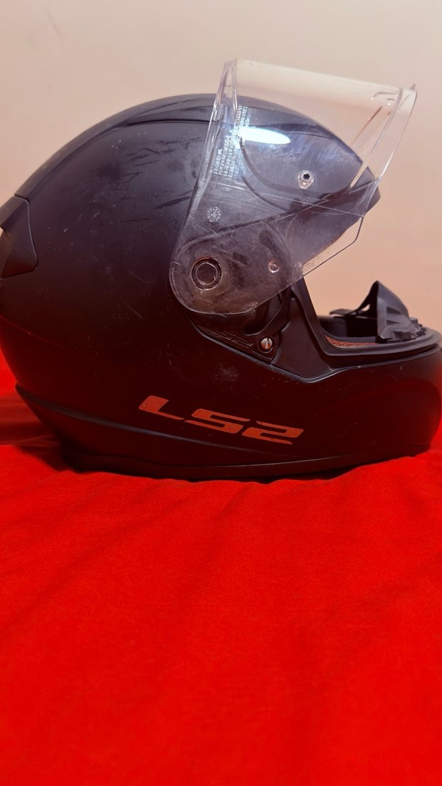 LS2 KASK L BEDEN MAT SİYAH - Görsel 5