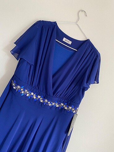 GECE MAVİSİ ETİKETİ ÜZERİNDE ABİYE - Görsel 4