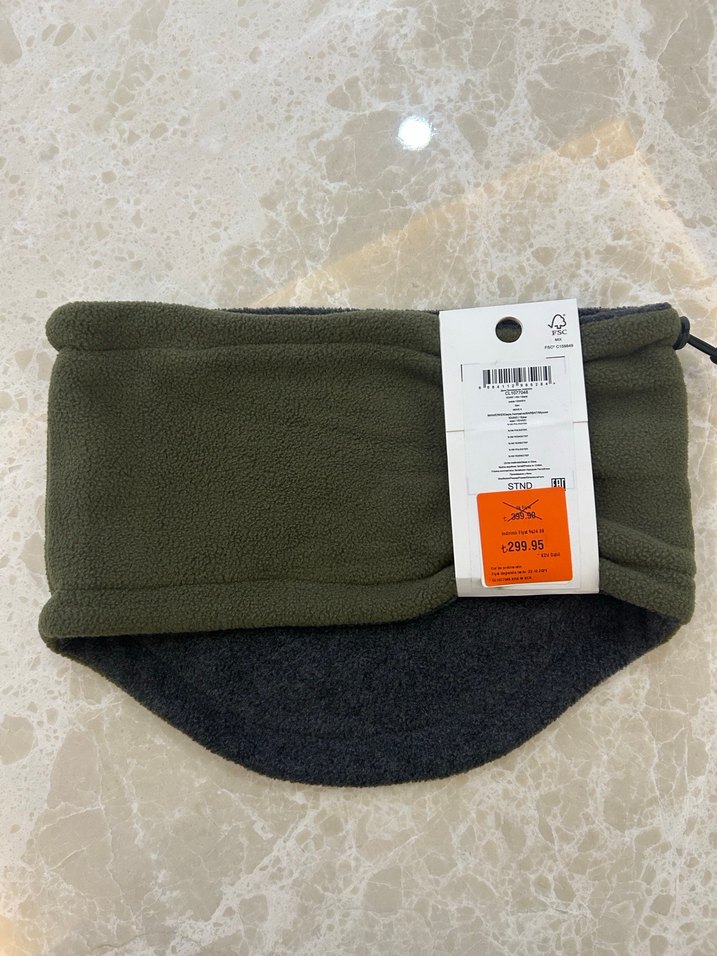 Erkek Haki Boyunluk/Atkı - Görsel 2