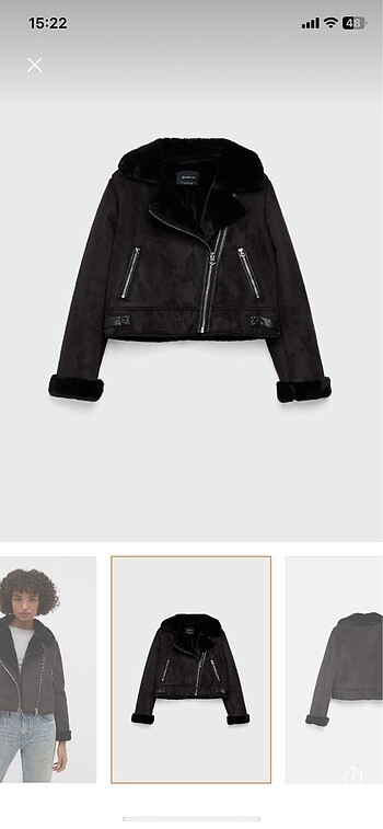 Stradivarius Biker ceket