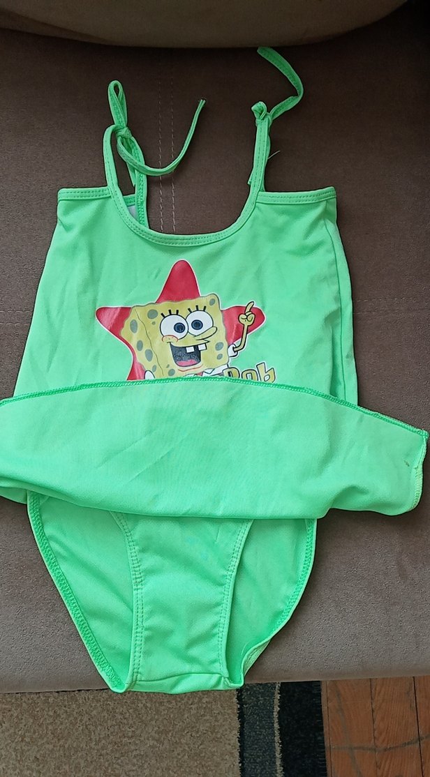 Renkli Baskılı Yeşil Çocuk Atlet - Görsel 2