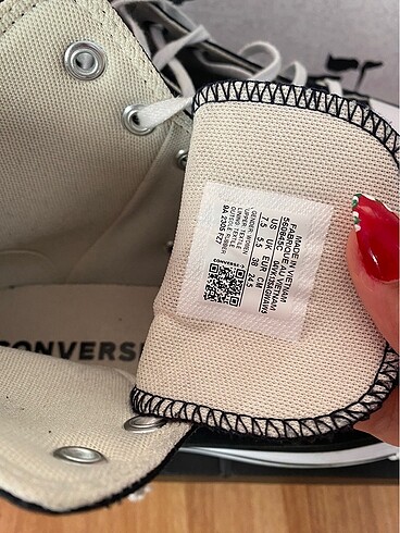 38 Beden siyah Renk Converse