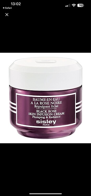 Sisley BLACK ROSE CREAM MASK
