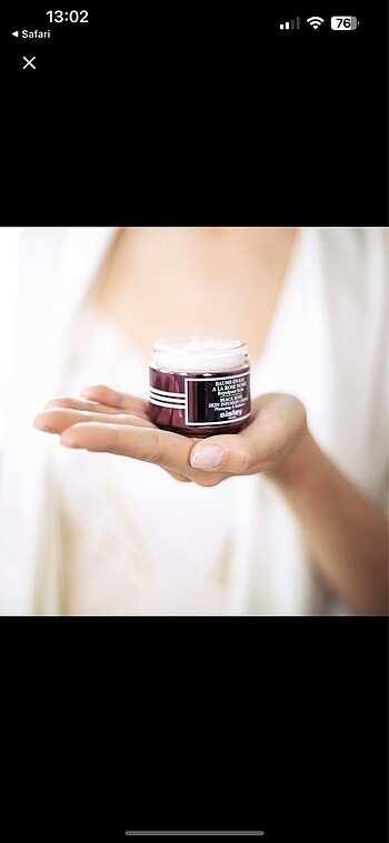 Sisley BLACK ROSE CREAM MASK - Görsel 3