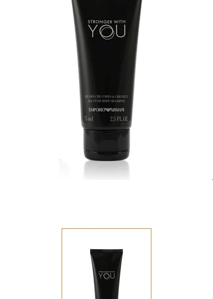 Armani Stronger with You Body Shampoo - Görsel 2