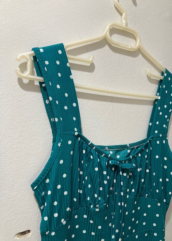 vintage S beden elbise - Görsel 4