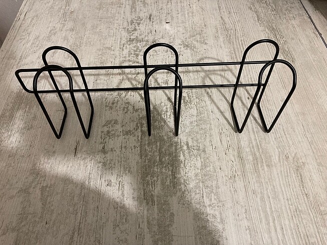 Beden siyah Renk Metal askılık