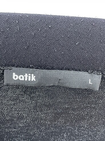 l Beden siyah Renk Batik Uzun Etek %70 İndirimli.