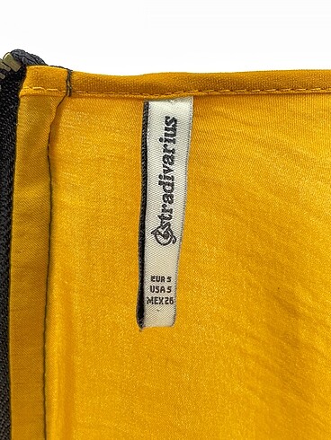 s Beden sarı Renk Stradivarius Bluz %70 İndirimli.