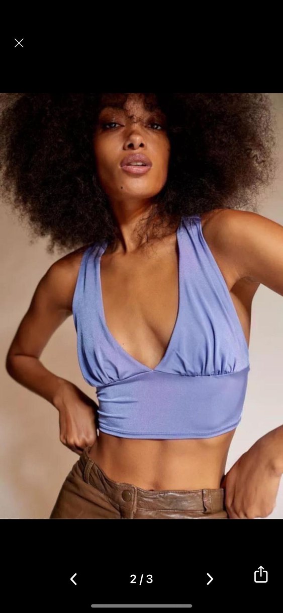 Mavi Mini Sporcu Büstiyer - Görsel 2