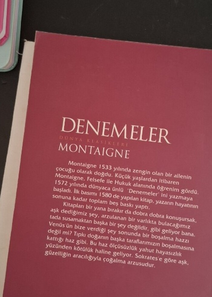 Mantaıgne, Denemeler - Görsel 2