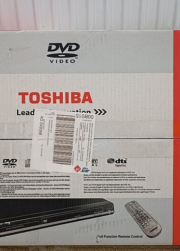 TOSHİBA DVD/CD/VCD PLAYER 